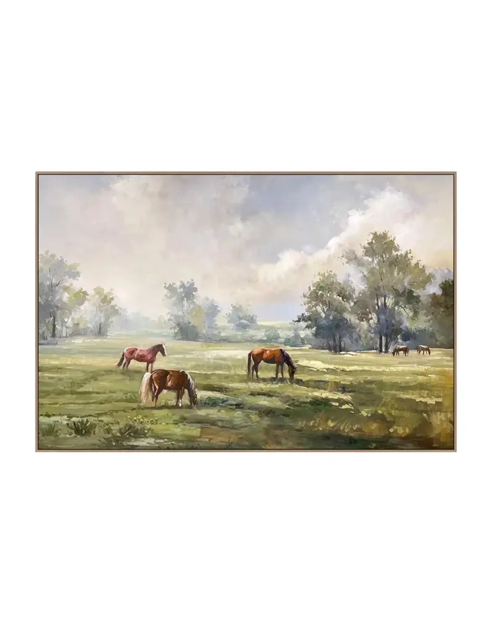 60 x 40 Horse Fields Art CVTOP3625