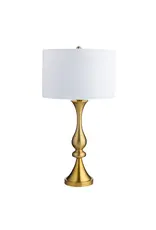 EVCBAER2225SG-B gold metal table lamp