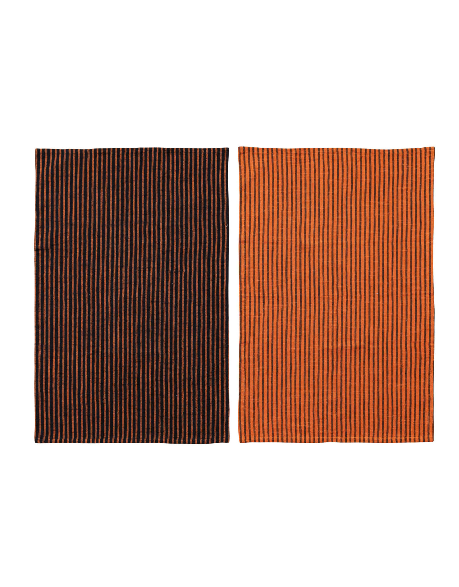HX1995A Woven Cotton Striped Tea Towel, 2 Colors