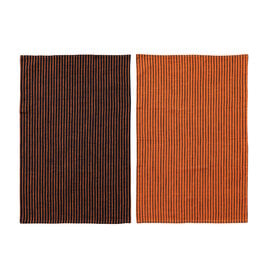 HX1995A Woven Cotton Striped Tea Towel, 2 Colors