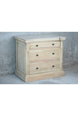 CHE172 Pompano Nightstand 3drw w/rg 37x19x32"H