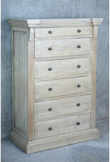 CHE173 Pompano Tallboy 6drw 37x19x56"H