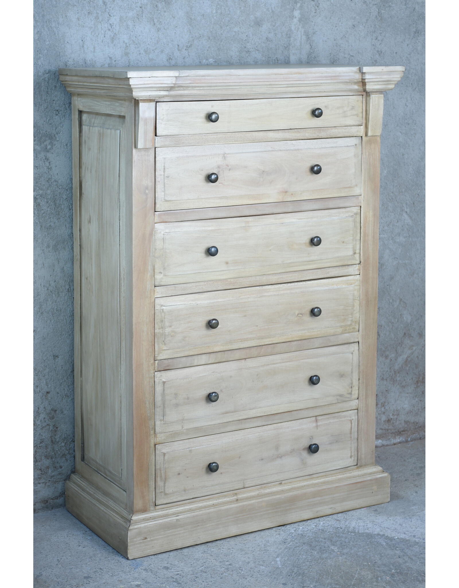 CHE173 Pompano Tallboy 6drw 37x19x56"H
