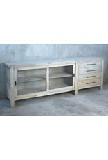 CAB656 Sandford Credenza 2GD 4drw 108x20x37"H