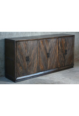 CAB658 Prichard Credenza 6inlay doors 71.5x18x37"H