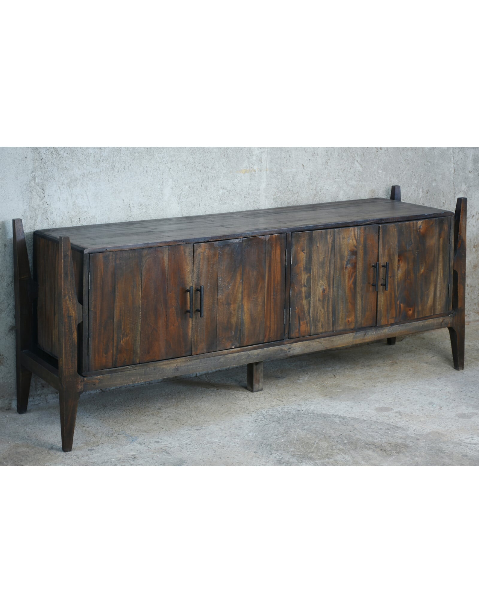 CAB665 Tuscaloosa Credenza 4 Pnl Drs 69x18x30"H