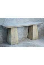 TAB1051 Pedestal Console Table 79x18x32