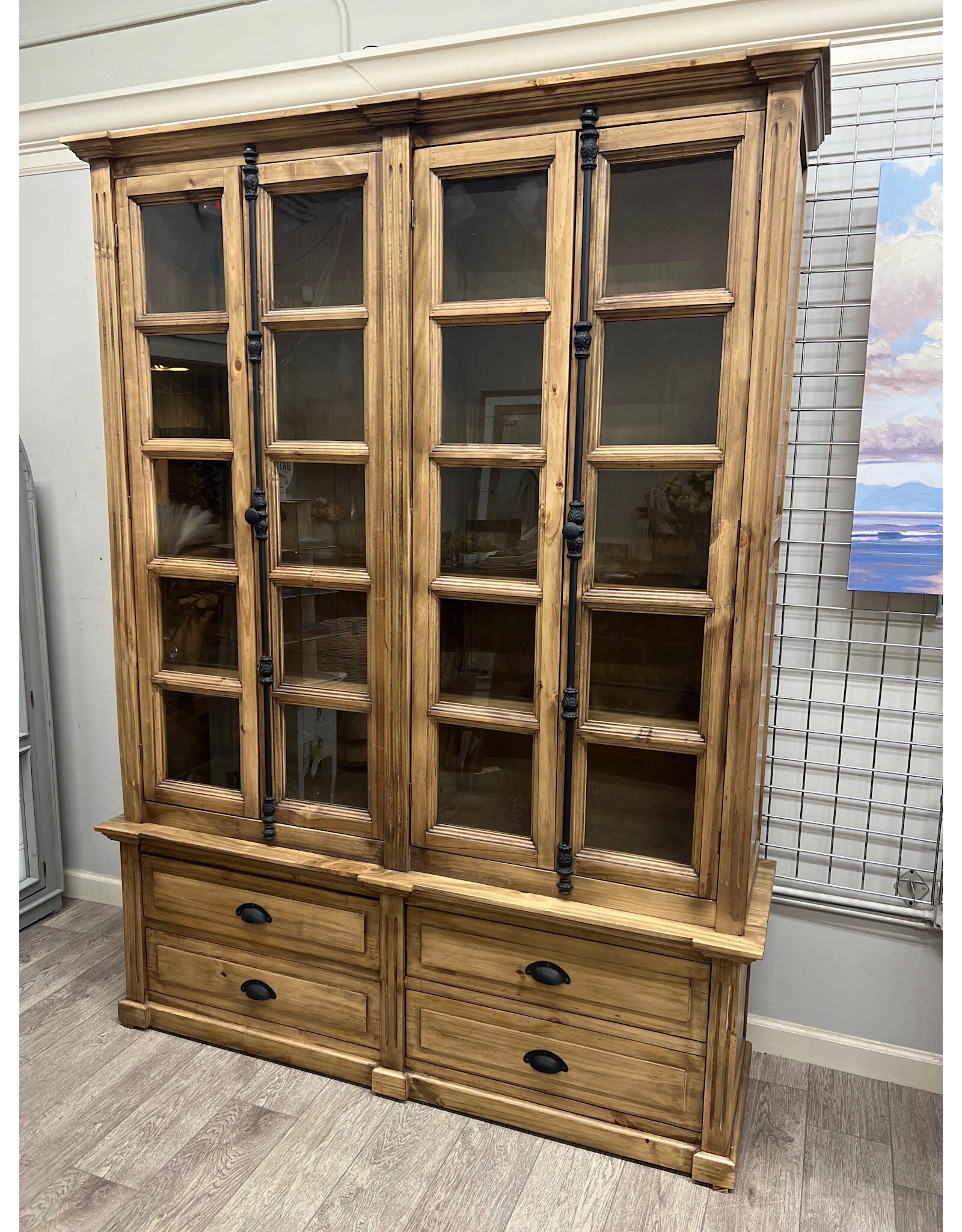 LIB 14 HARTFORD CURIO (COMBO) 67 x 19 x 88