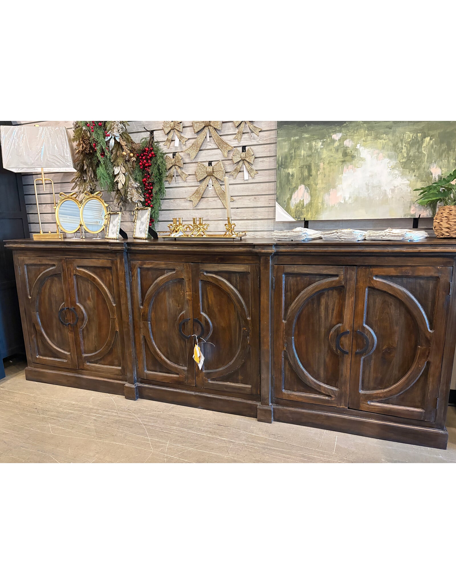 CAB517 Olde Kingston Credeza 109.5x17.7x41"H