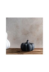4.75"W BK TERRACOTTA PUMPKIN