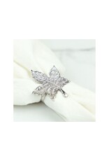 SILVER LEAF NAPKIN RING
