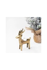 6.5" REINDEER TEA LIGHT HOLDER