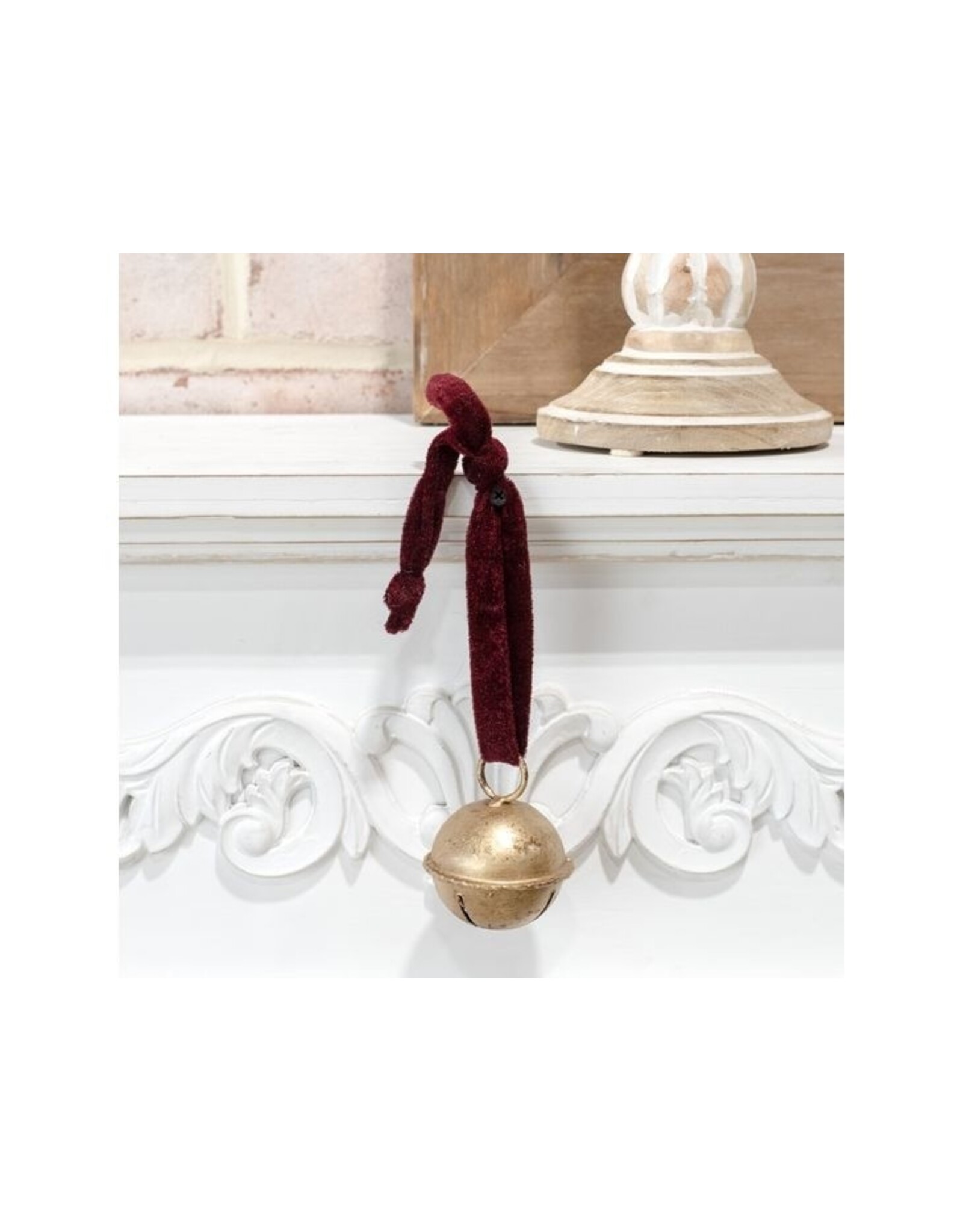 2.5" GOLD JINGLE BELL HANGER