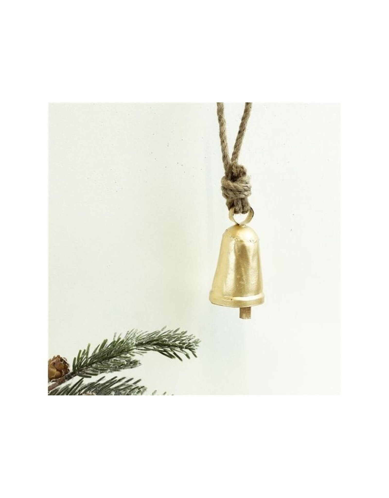 4.25" GOLD COWBELL