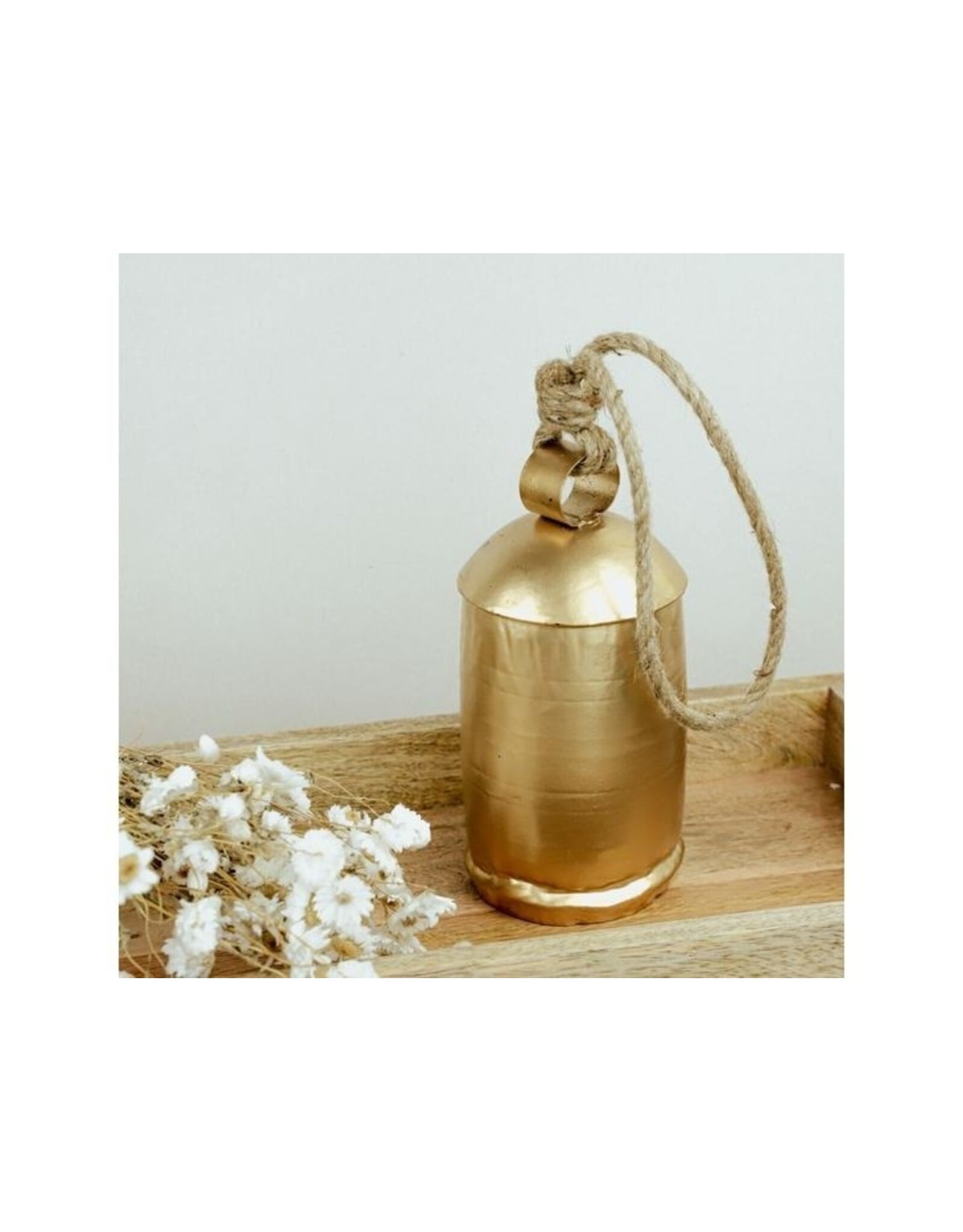 8" GOLD COWBELL