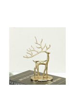 10" GOLD REINDEER