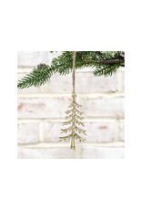 3.9" GOLD TREE ORNAMENT