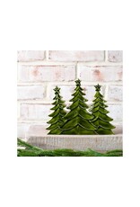 6.25"H WOOD STARTOP TREES