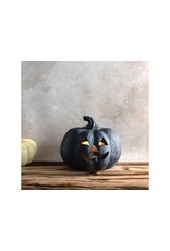6.5"W BK TERRACOTTA MINI J-O-L PUMPKIN