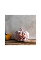 6.5"W OR TERRACOTTA MINI J-O-L PUMPKIN