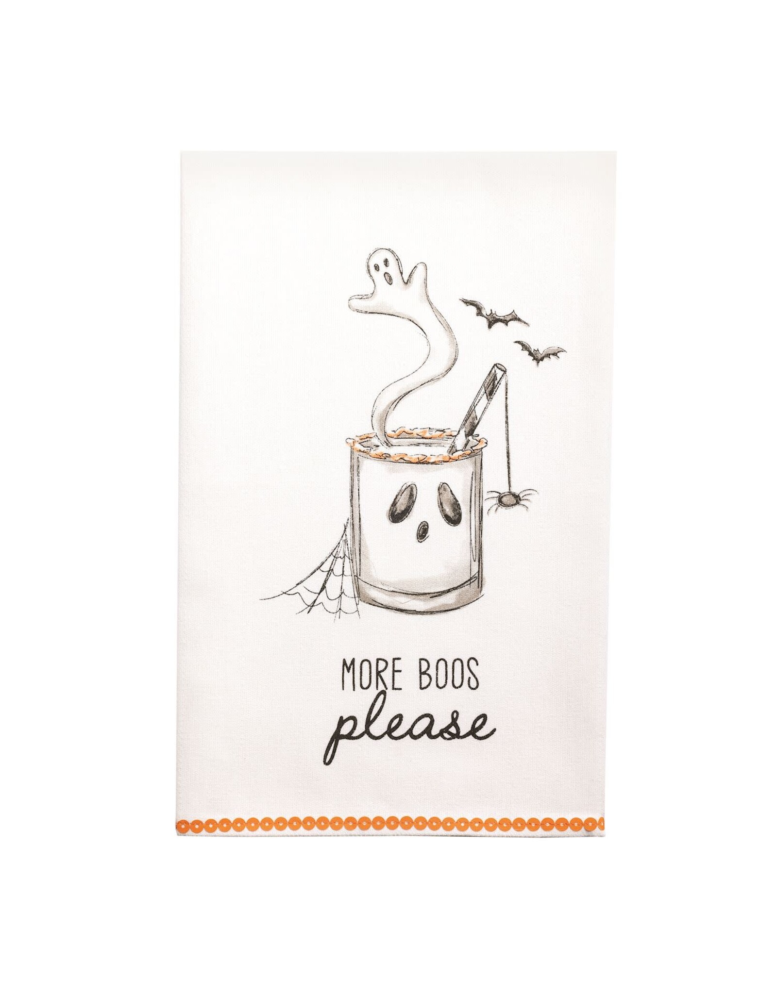 Halloween cocktail towel