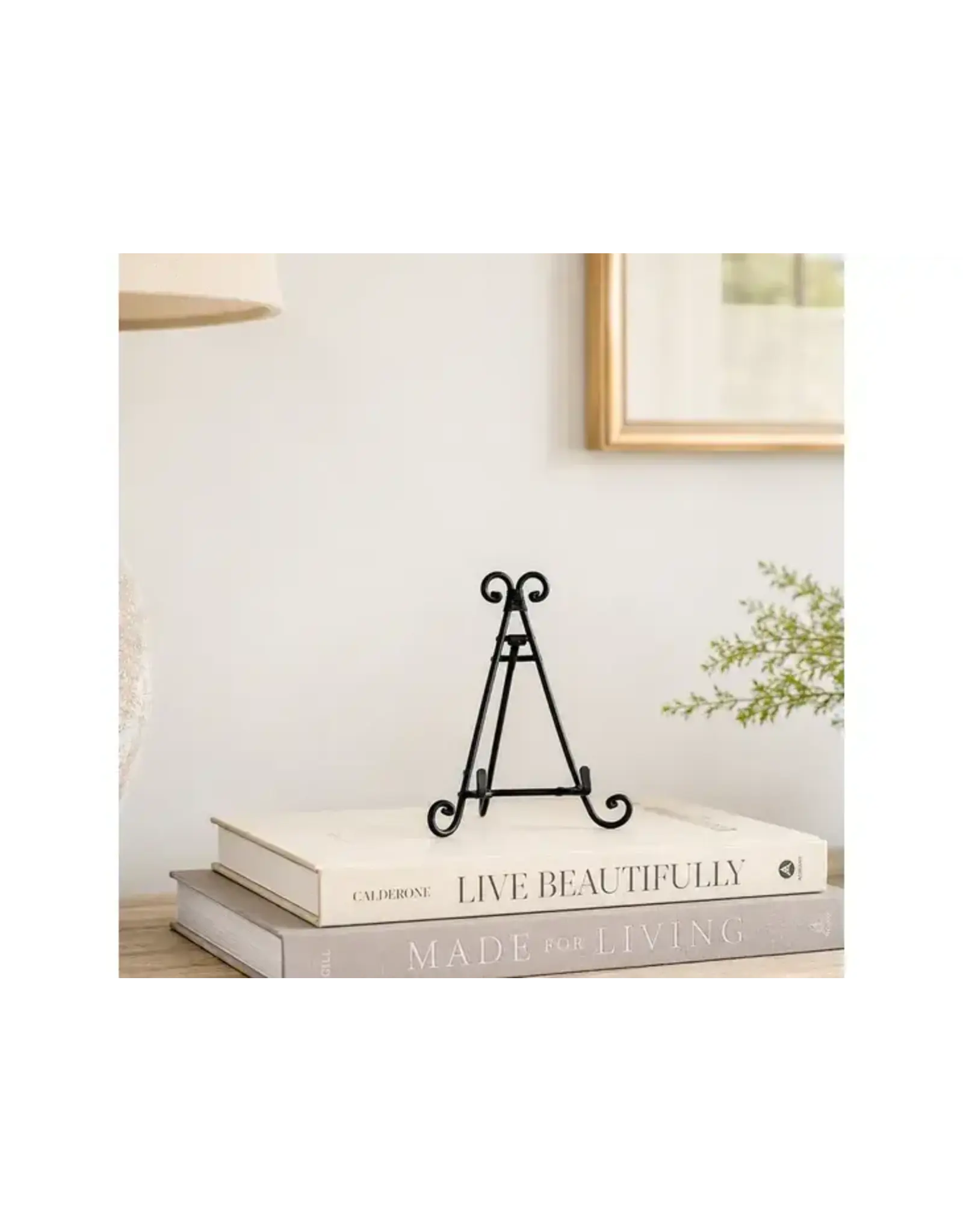 PDEN16 7" BLACK TRIANGLE BACK EASEL