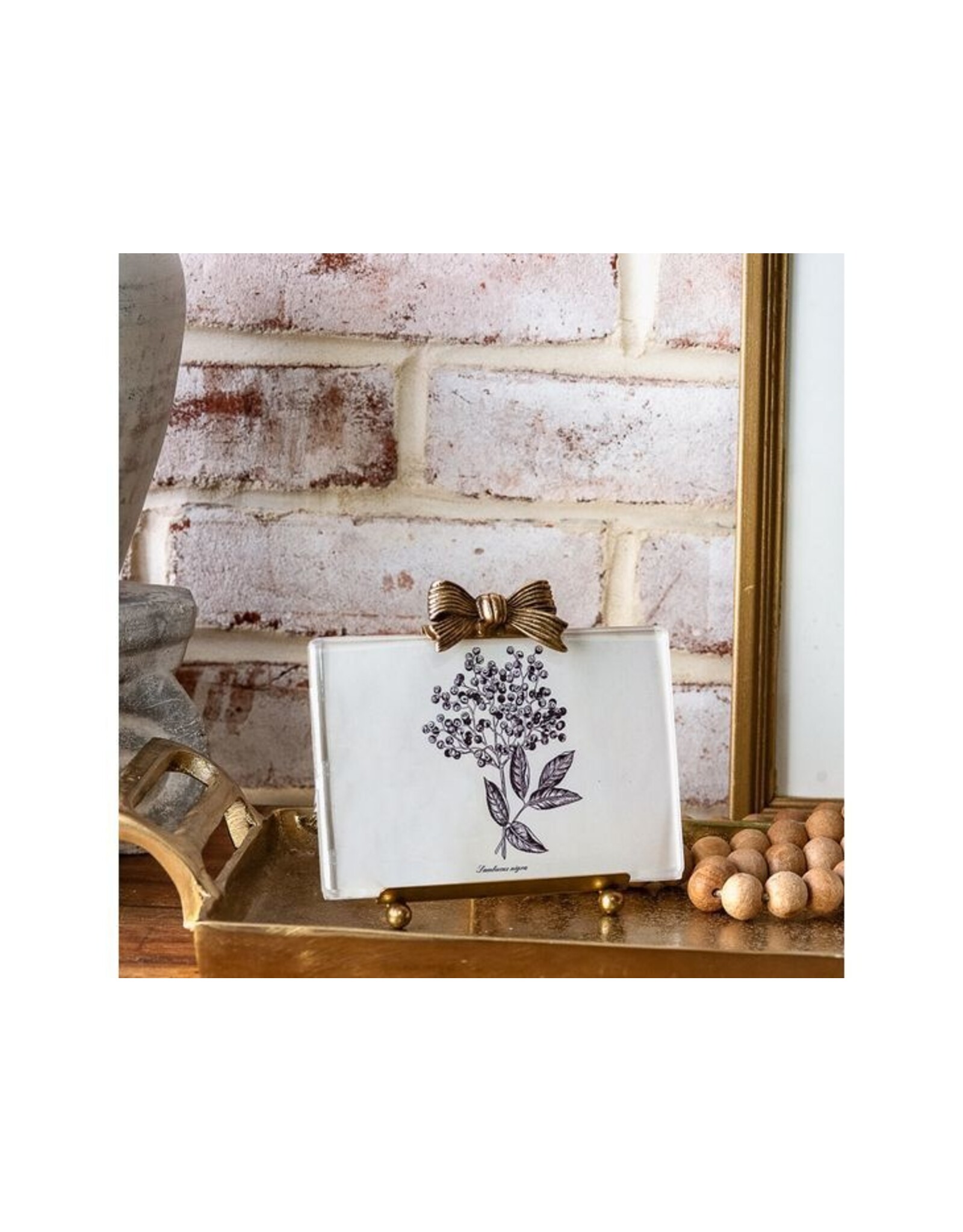 HXET13 5" BOW IRON PHOTO FRAME