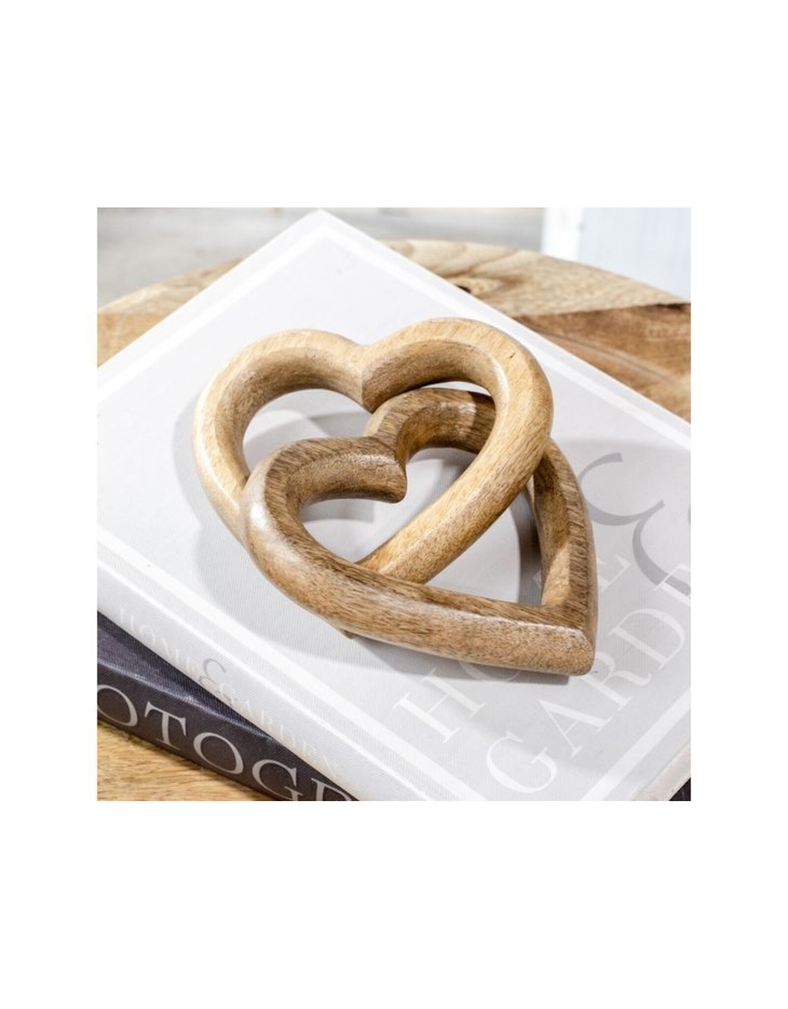 PDNC-191 INTERLOCKING WOOD HEARTS