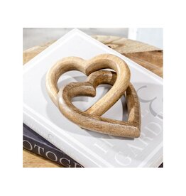 PDNC-191 INTERLOCKING WOOD HEARTS