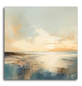 G13200 Beachfront GALLERY WRAP 40x40" Mixed Media