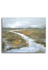 690100 Meander GALLERY WRAP 40x50" Hand Painted