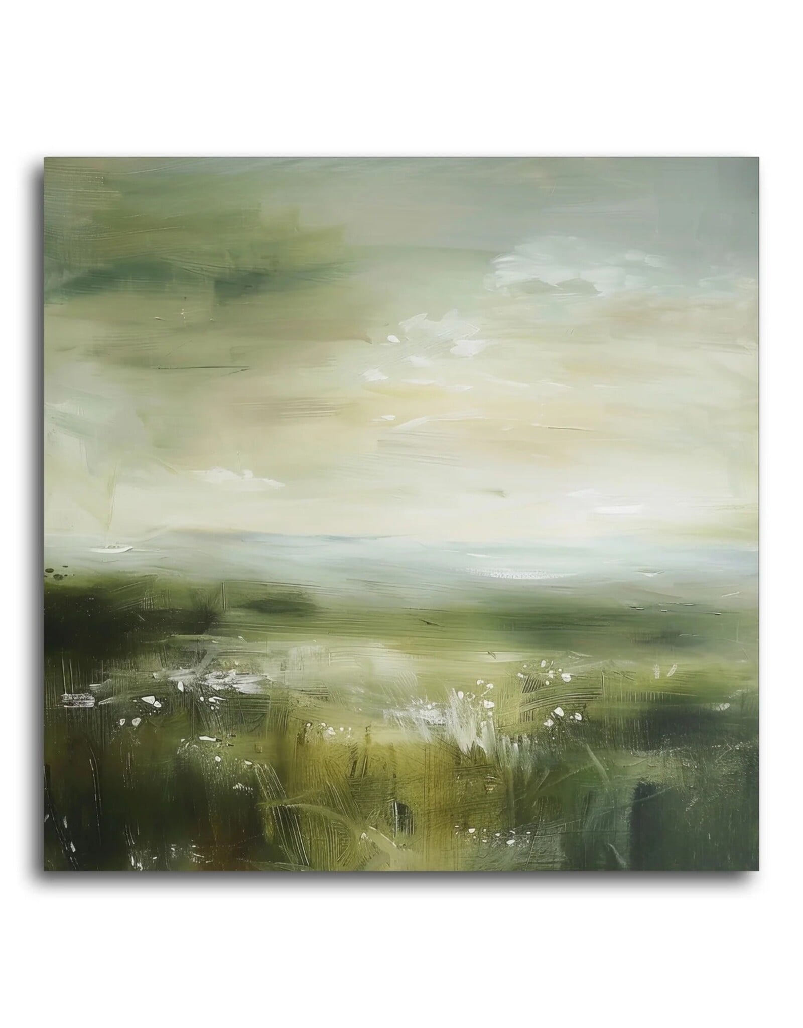 G11700 Lush I GALLERY WRAP 40x40" Mixed Media