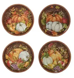Harvest Blessings Fall Dessert Plate 8.5in 4 styles 28731