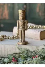 QC22061 7" Noble Nutcracker - Gilded