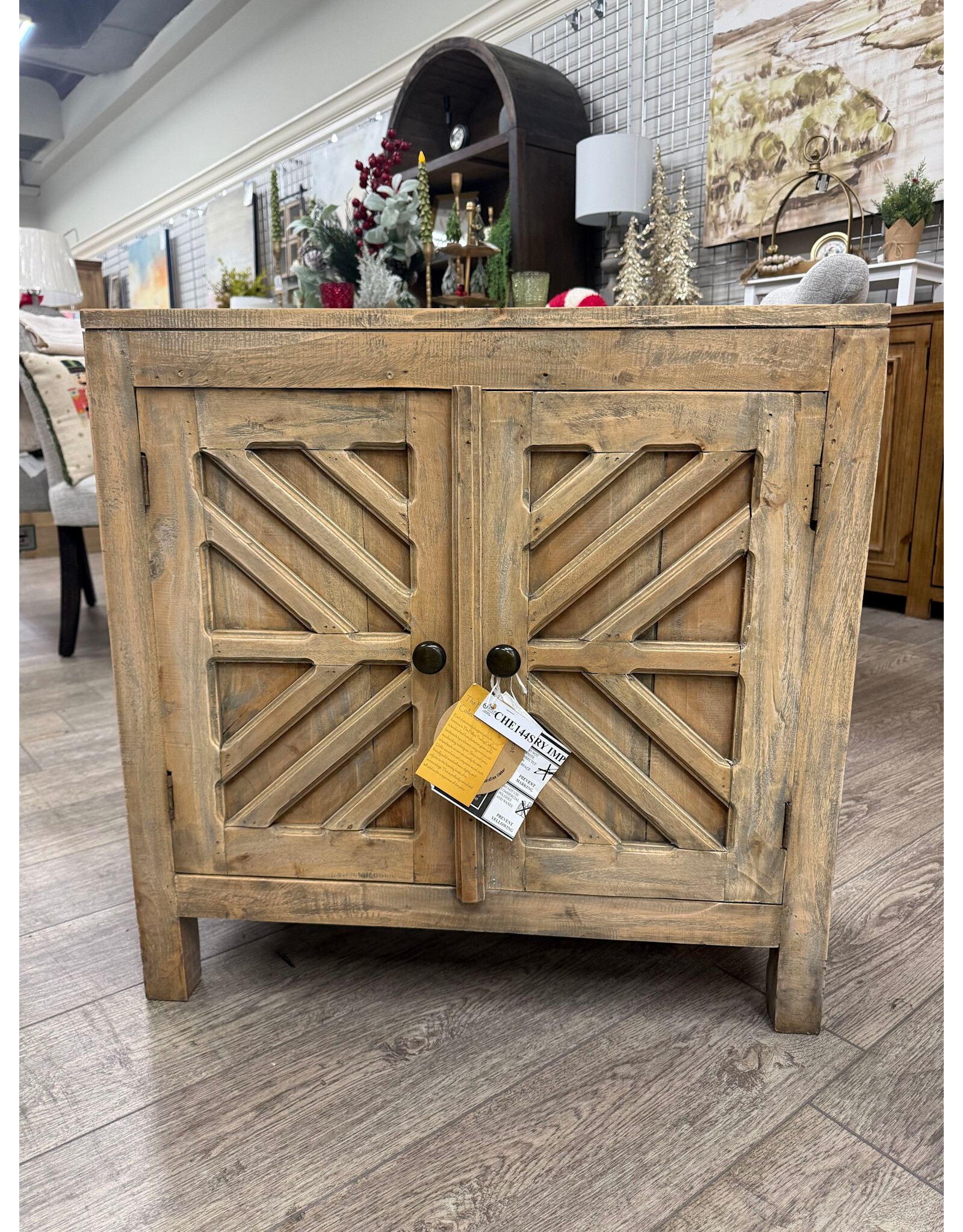 CHE144 Accent Chest 2Doors 28.1x13.3x28"H