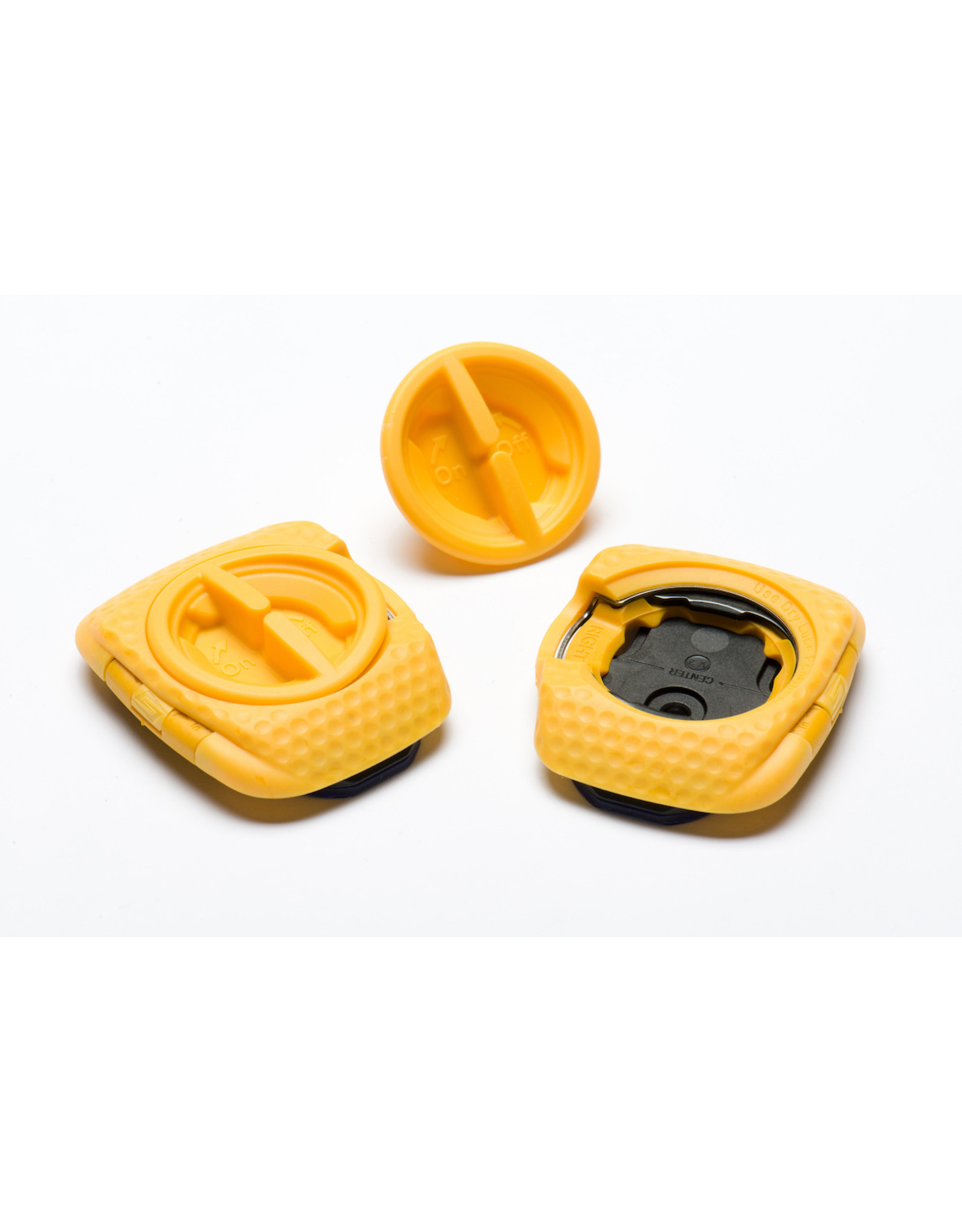 Speedplay Zero Aero Walkable Cleats Yellow Nor Cal Spinners