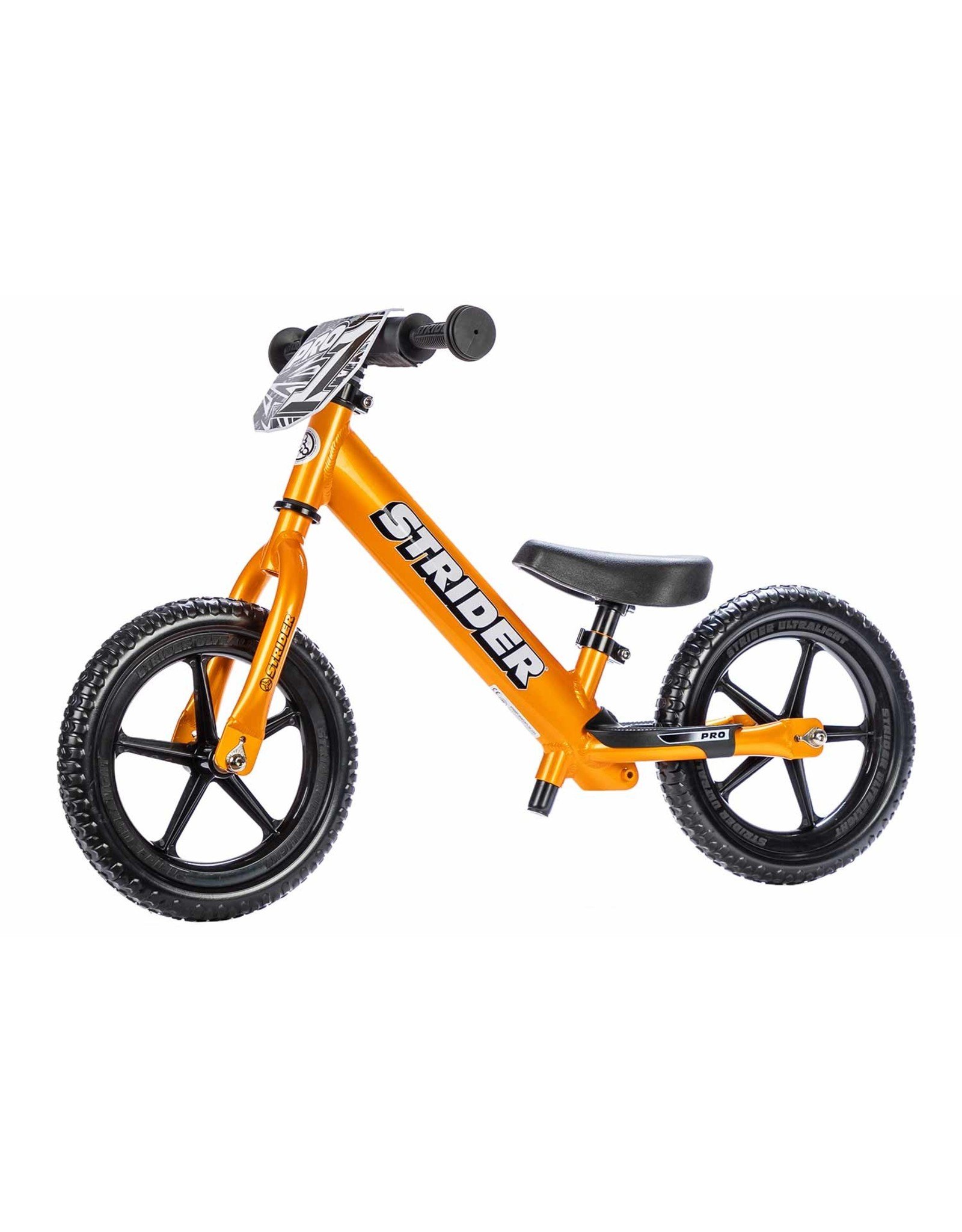 STRIDER® 12 Pro Balance Bike - Orange Rush - NOR CAL SPINNERS