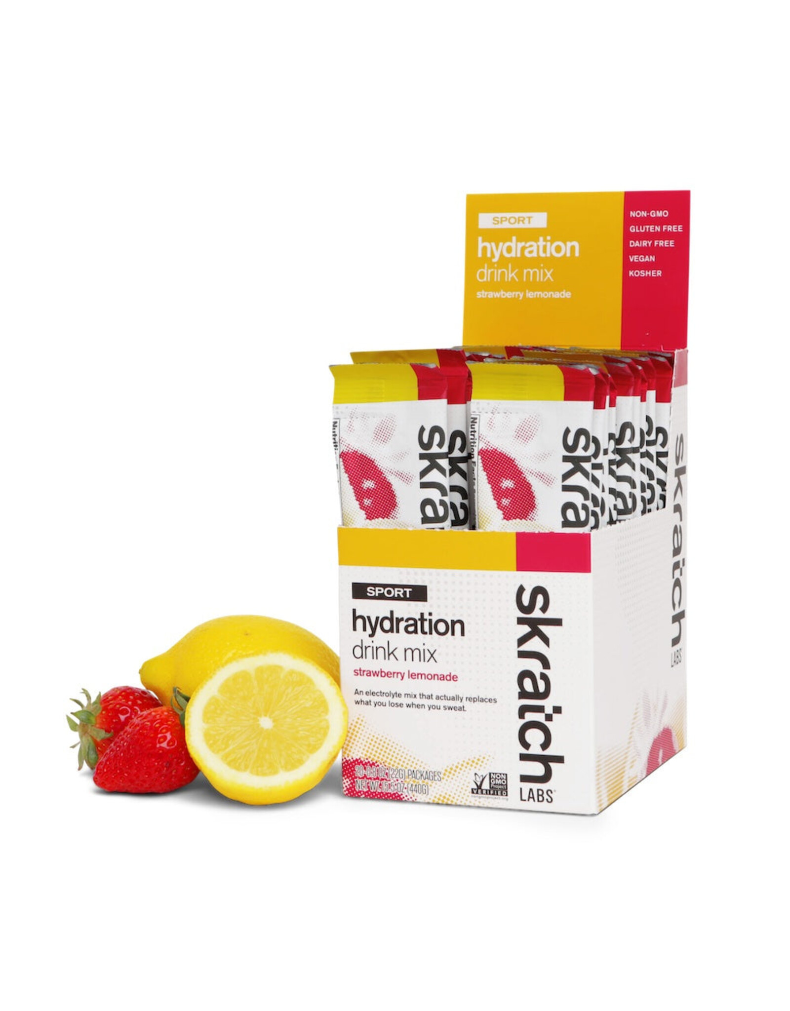 skratch LABS Strawberry Lemonade Sport Hydration Drink Mix, 15.5 oz - City  Market