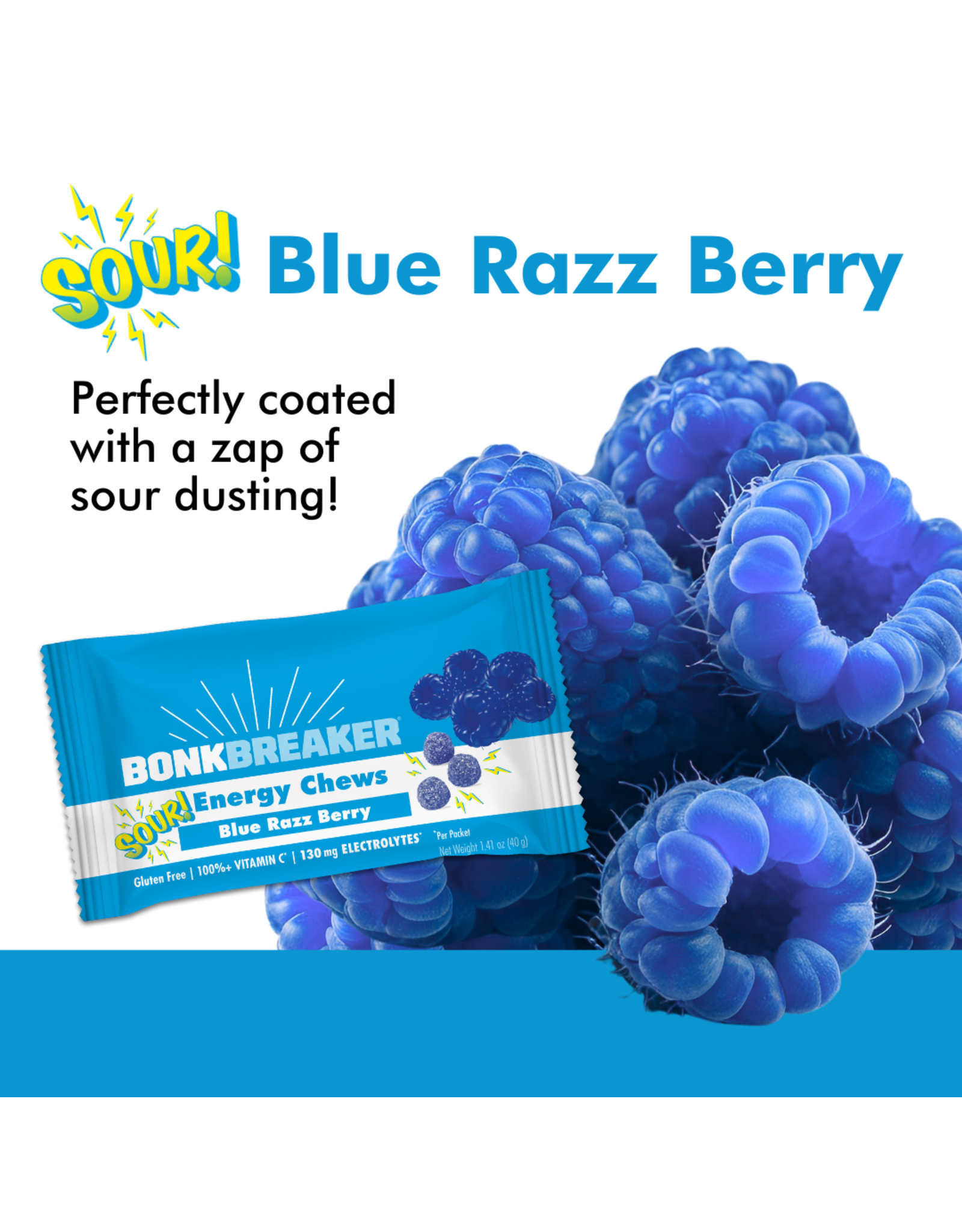 Bonk Breaker Bonk Breaker Sour Blue Razz Berry Chews