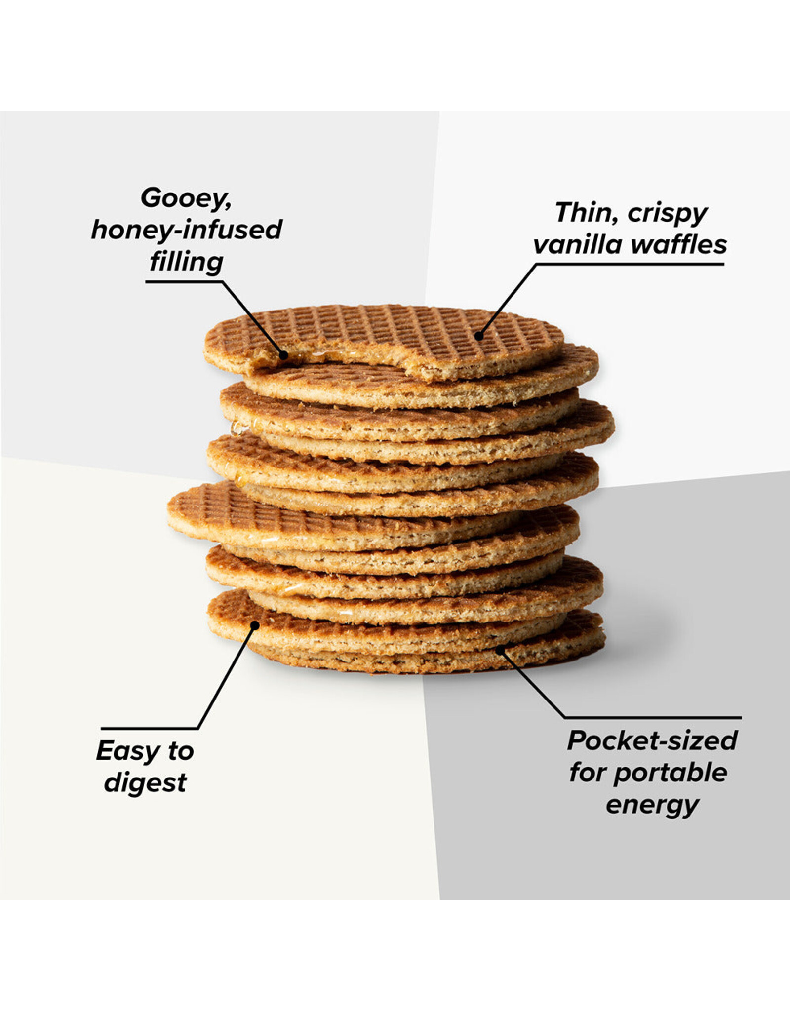 Honey Stinger Honey Stinger Organic Waffles 16 Pack