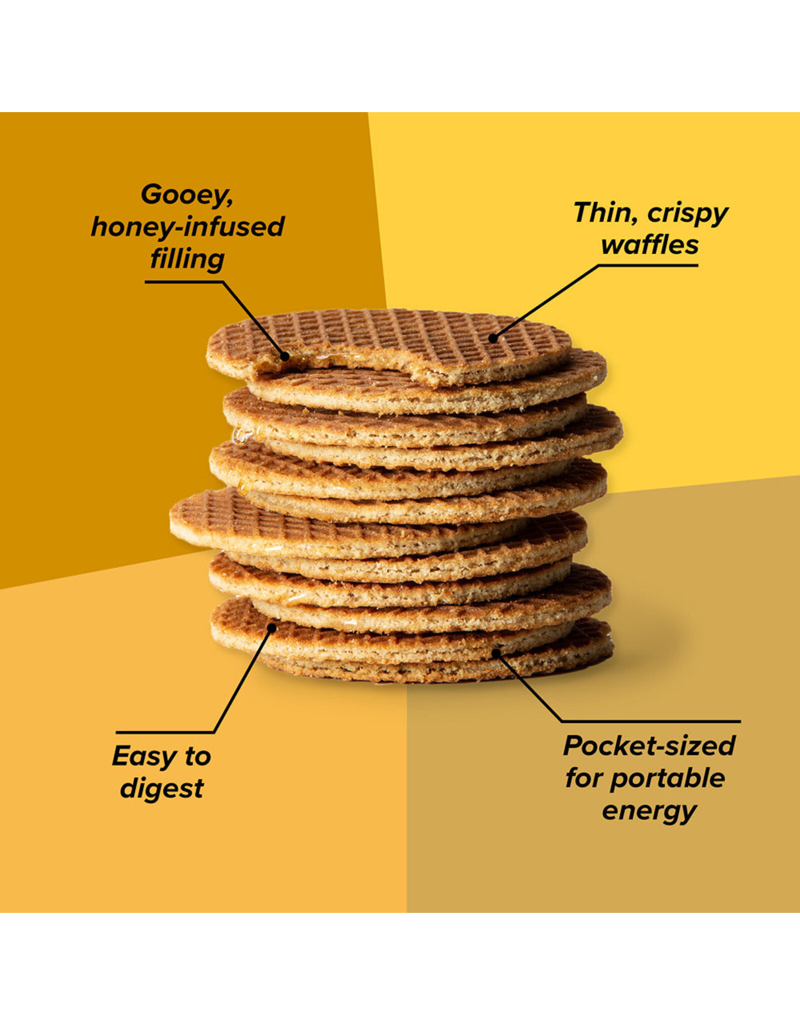 Honey Stinger Honey Stinger Organic Waffles 16 Pack