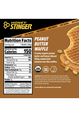 Honey Stinger Honey Stinger Peanut Butter Waffles 12 Pack