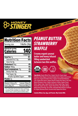 Honey Stinger Honey Stinger Peanut Butter Waffles 12 Pack