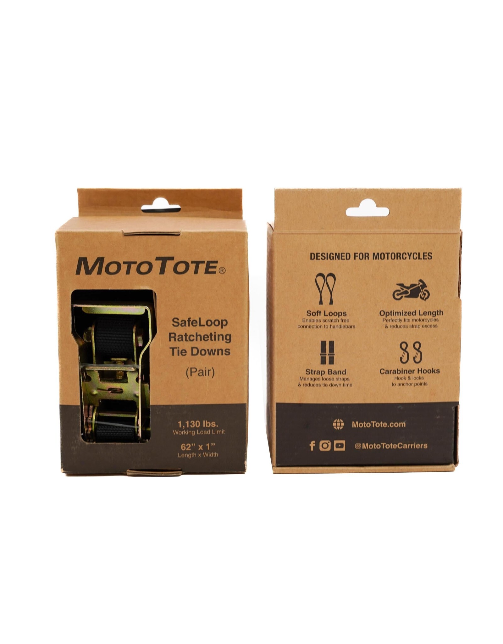 MotoTote MotoTote Universal Tie Down Bundle