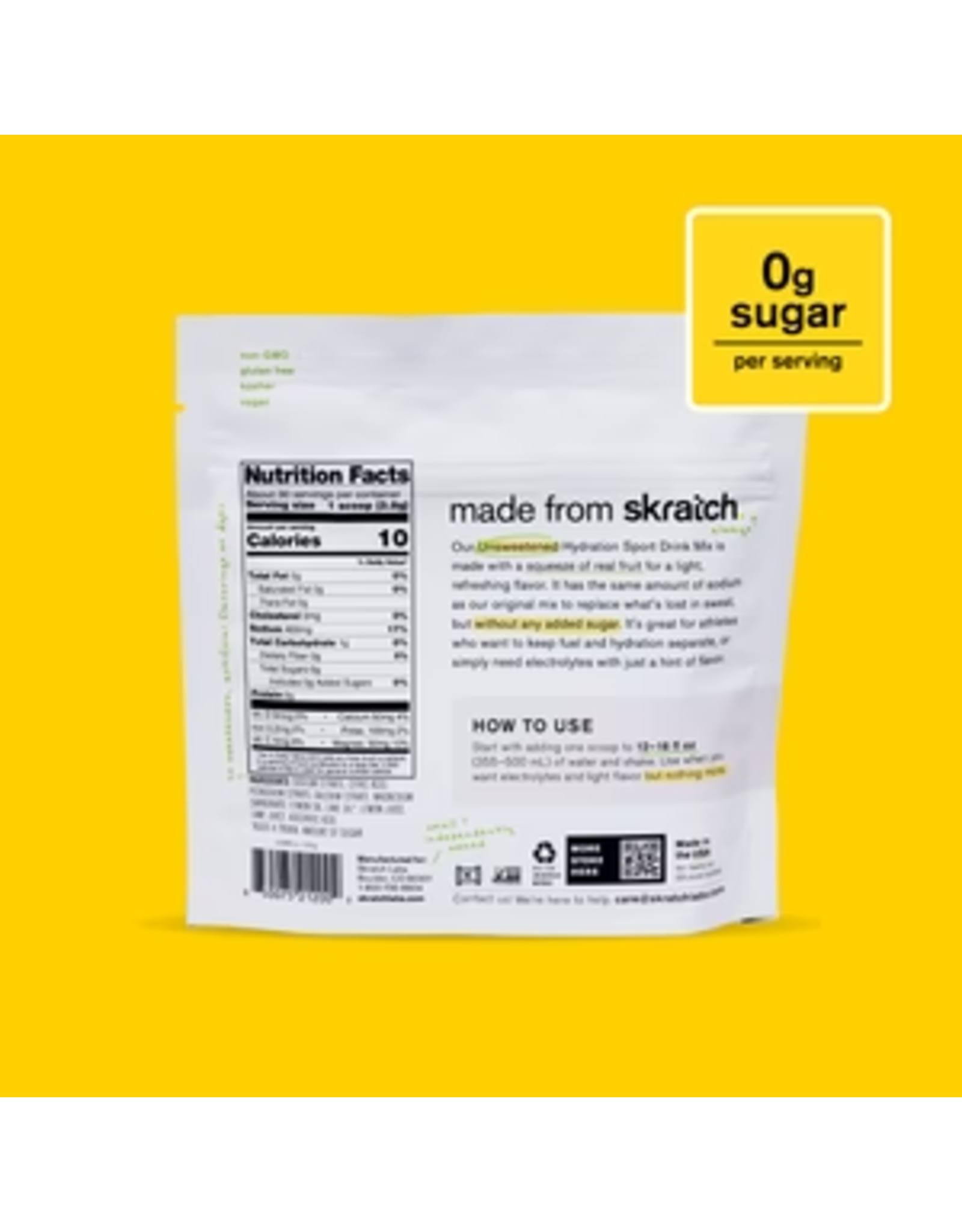 Skratch Labs Skratch Labs Unsweetened Hydration Sport Drink Mix