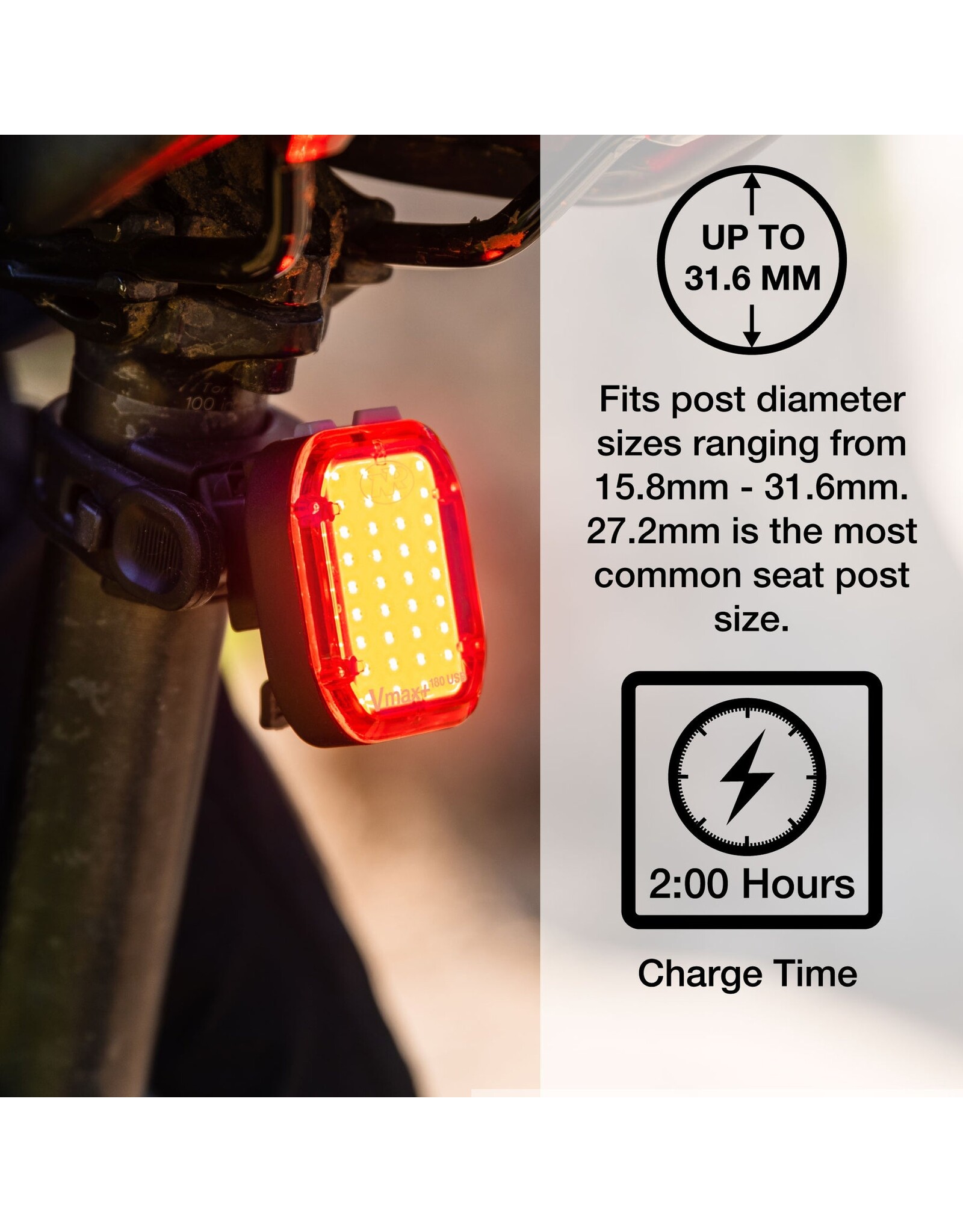 NiteRider NiteRider Vmax+ 180