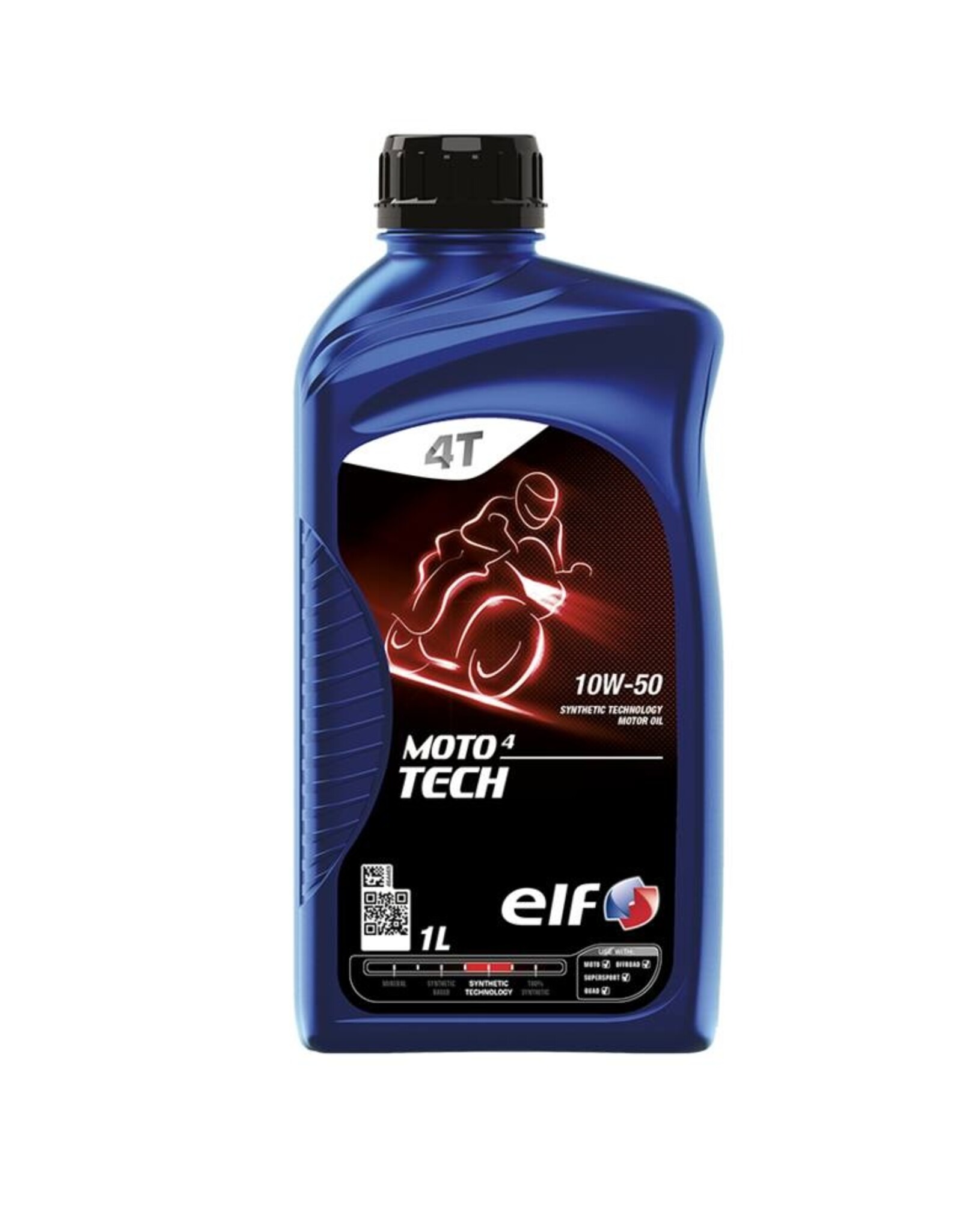 Elf Lubricants Elf Lubricants Moto 4 Tech 10W50