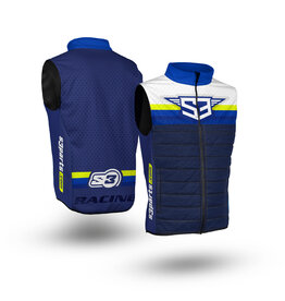 S3 Parts S3 Blue Racing Trial Collection Hybrid Vest