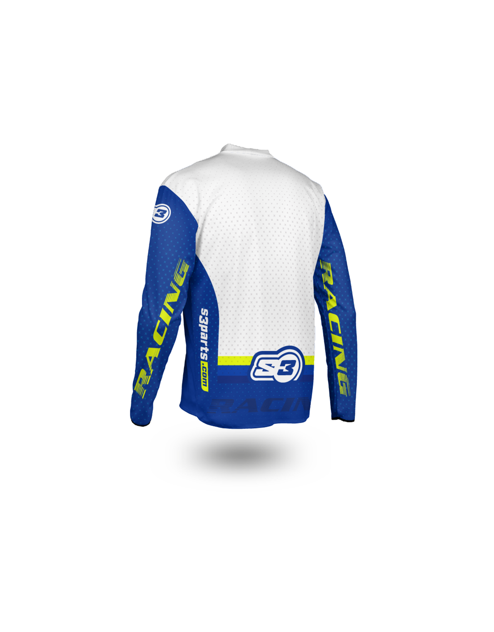 S3 Parts S3 Blue Racing Trial Collection Jersey