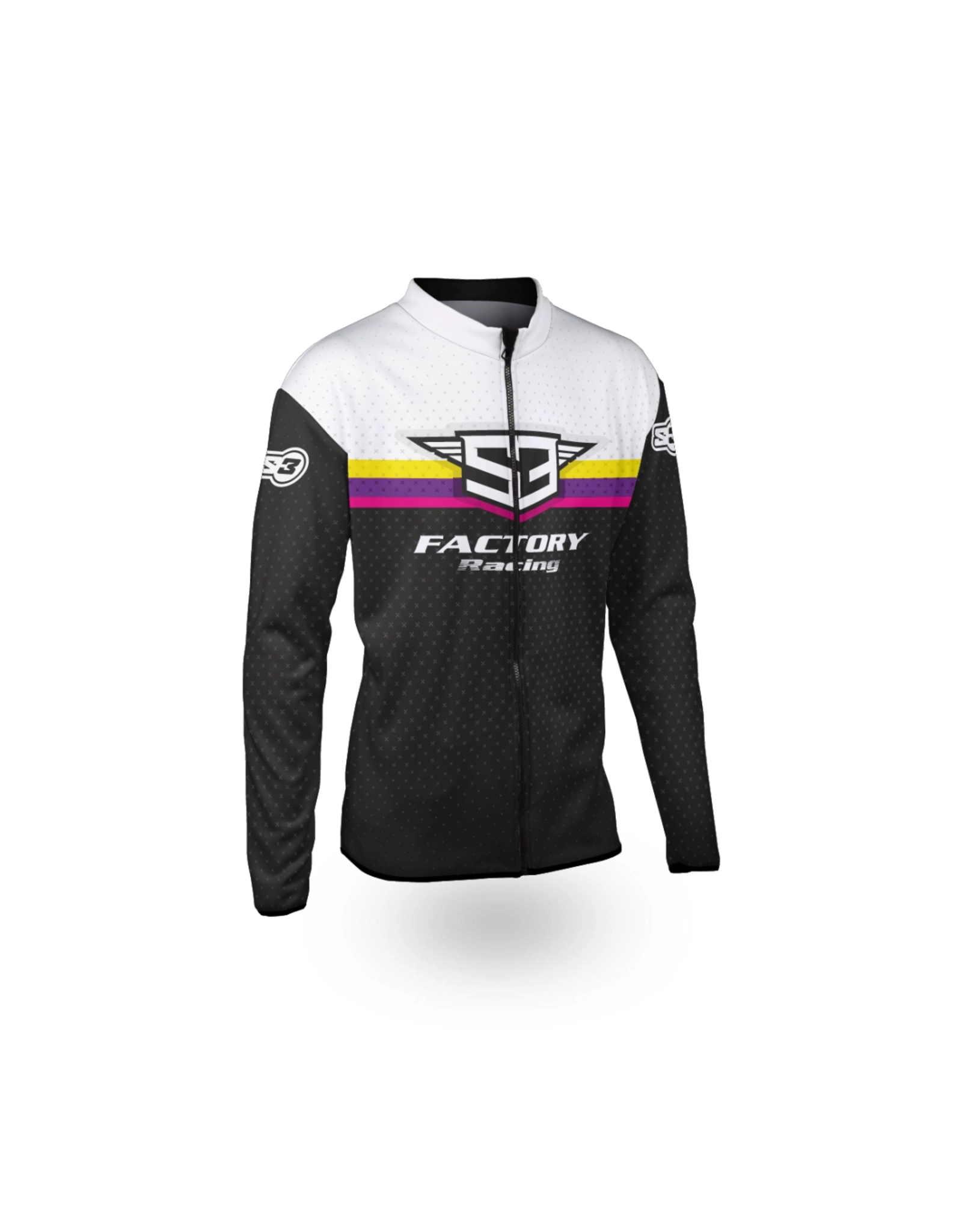S3 Parts S3 Black-Pink Racing Trial Collection Jacket
